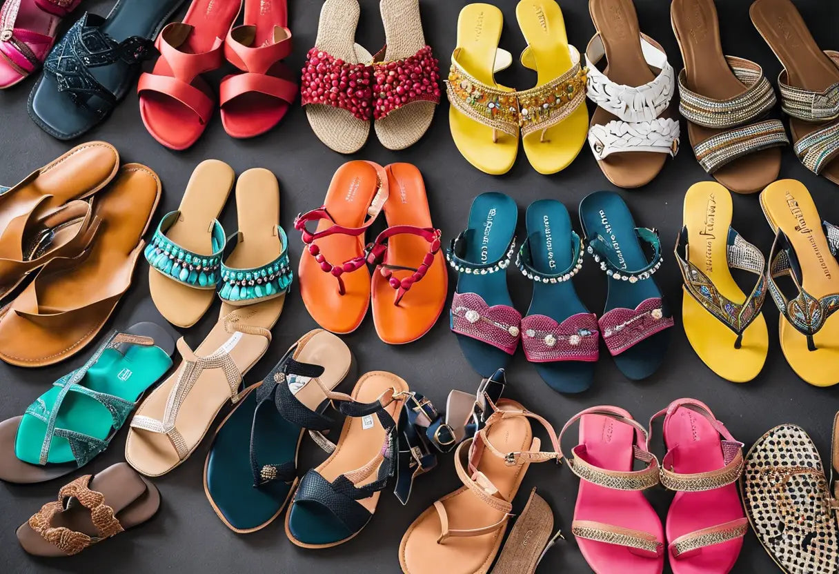 Women Comfortable Criss Cross Flat Sandals, Elegant Summer Slide Sandals