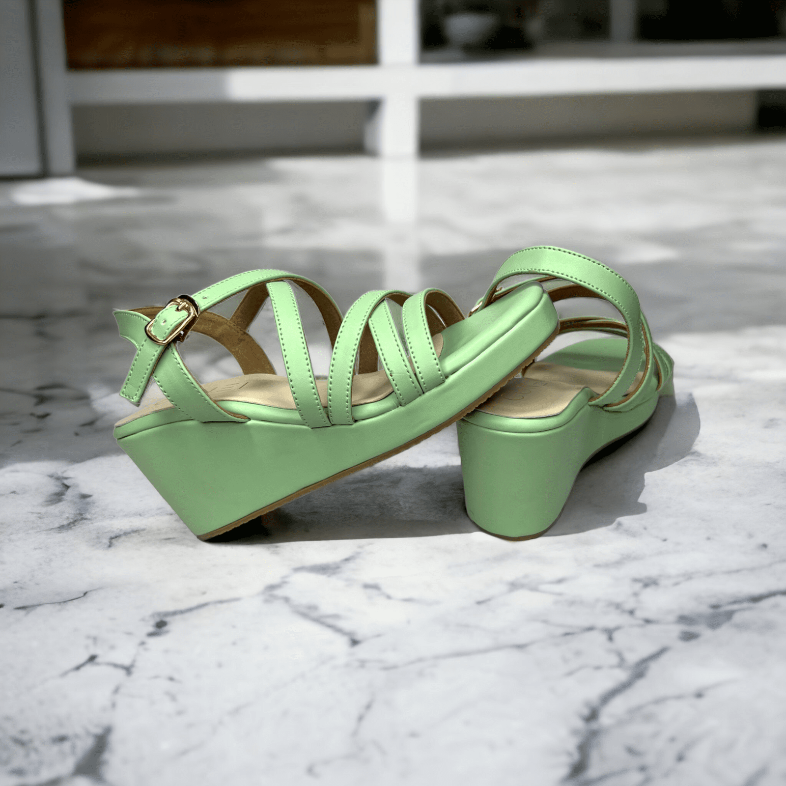 Pure Pastel Green Wedges - Wedges